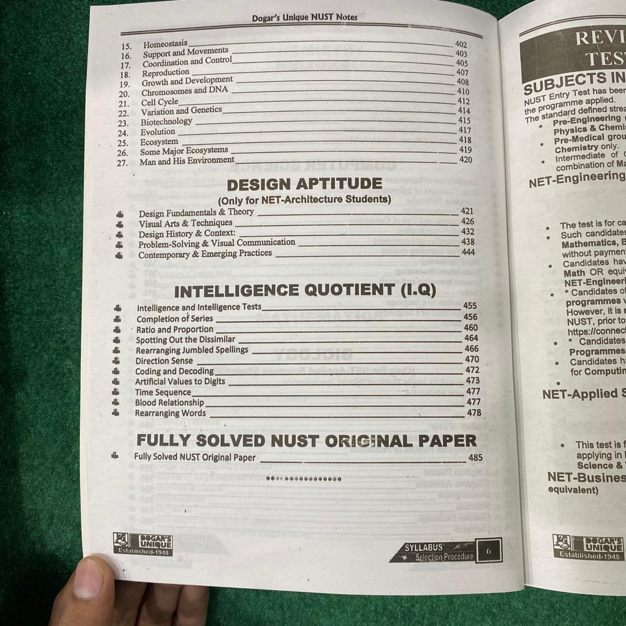 NUST NET General Preparation Guide