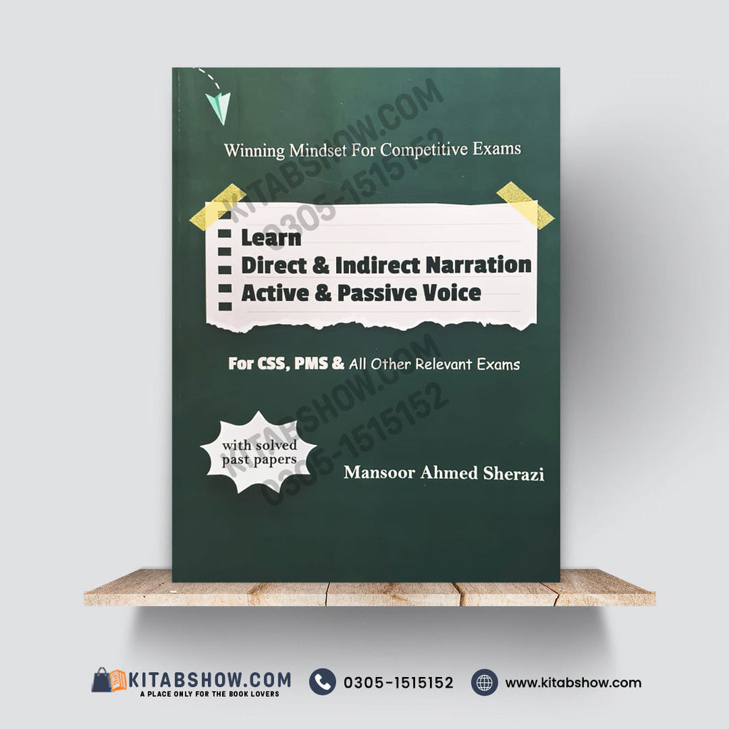 Winning Mindset for Competitive Exams For CSS, PMS With Solved Papers by Mansoor Ahmed Sherazi